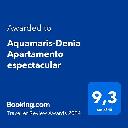 Apartament Aquamaris-Denia Apartamento Espectacular Zewnętrze zdjęcie